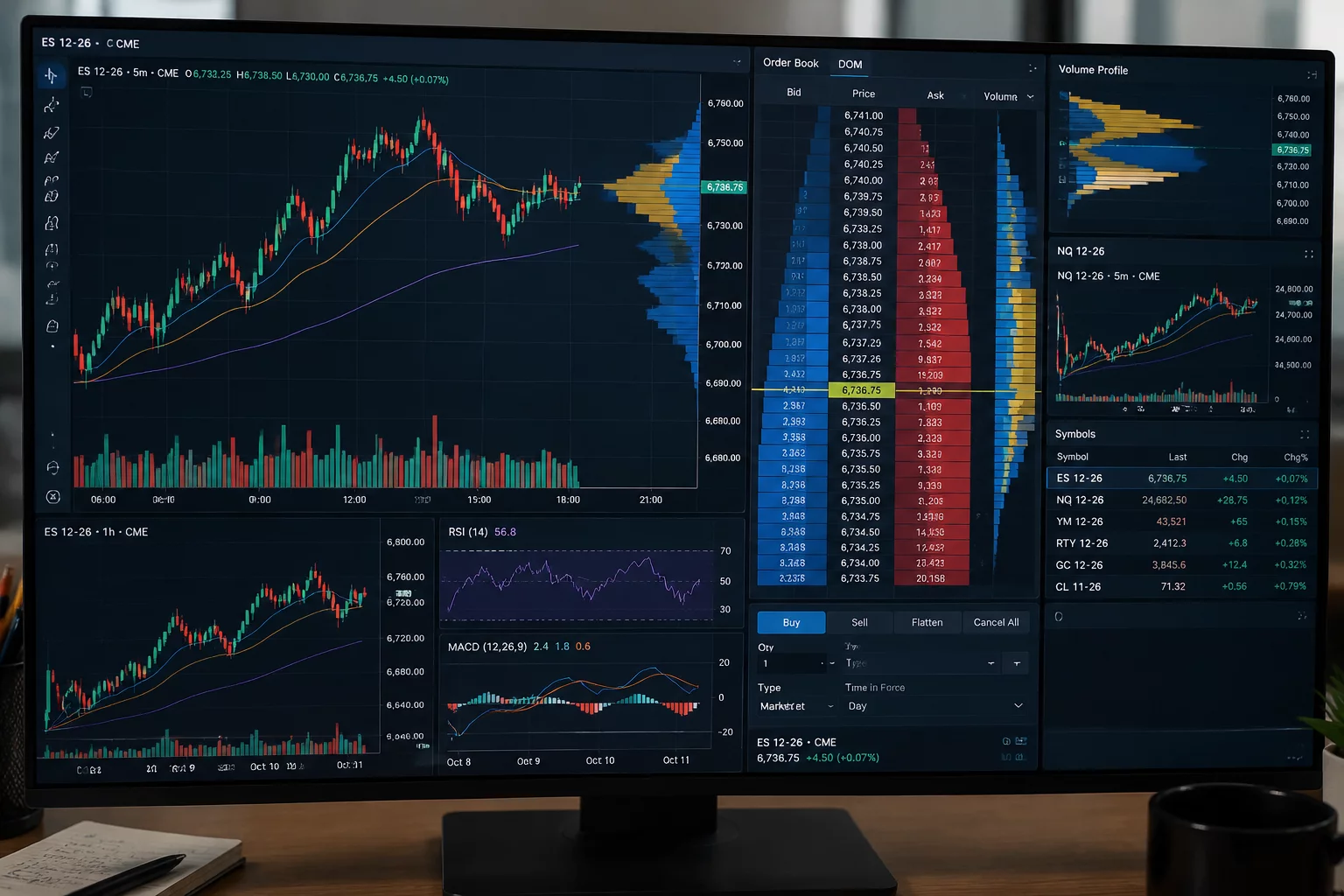 Mean Reversion Premise Breakdown in S&P Mini